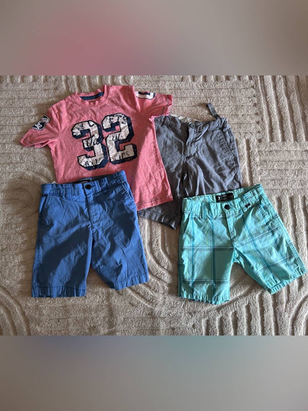 Size 7 Boys Summer Clothes